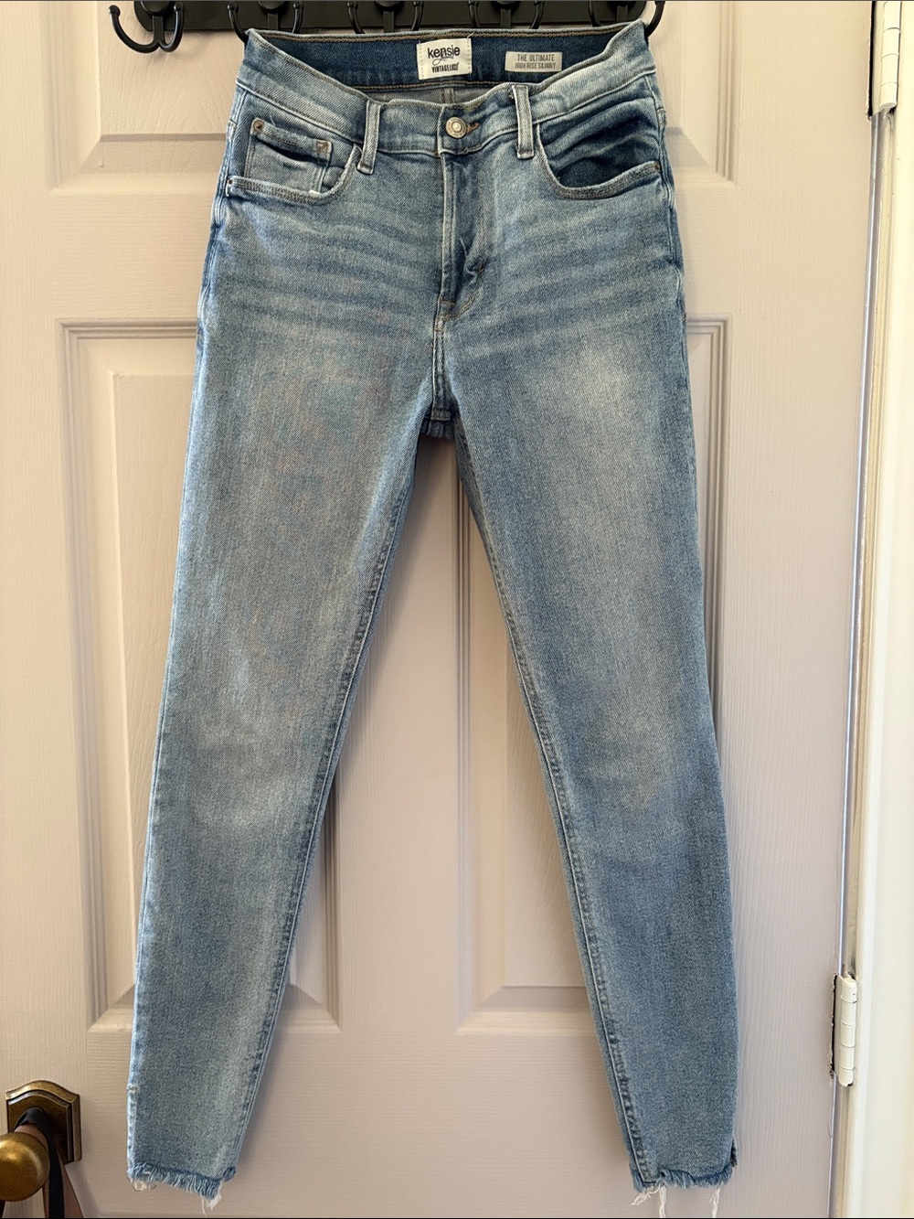 Kensie The Ultimate High Rise Skinny Light Blue Jeans